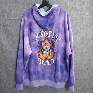 Assholess*s Live Forever Dye Graphic Hoodie Mens 3XL All the Angels are Dead Tie